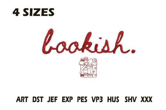 Bookish Embroidery Design Review