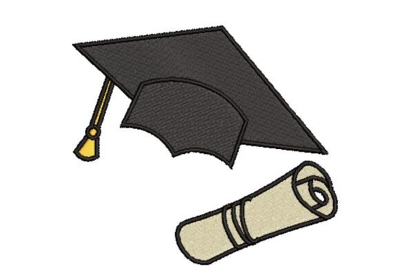 Graduation Cap and Diploma