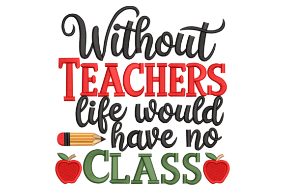 Without Teachers: A Unique Embroidery Design